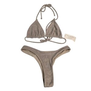 Tissu Quotidien French terry Bikini Set